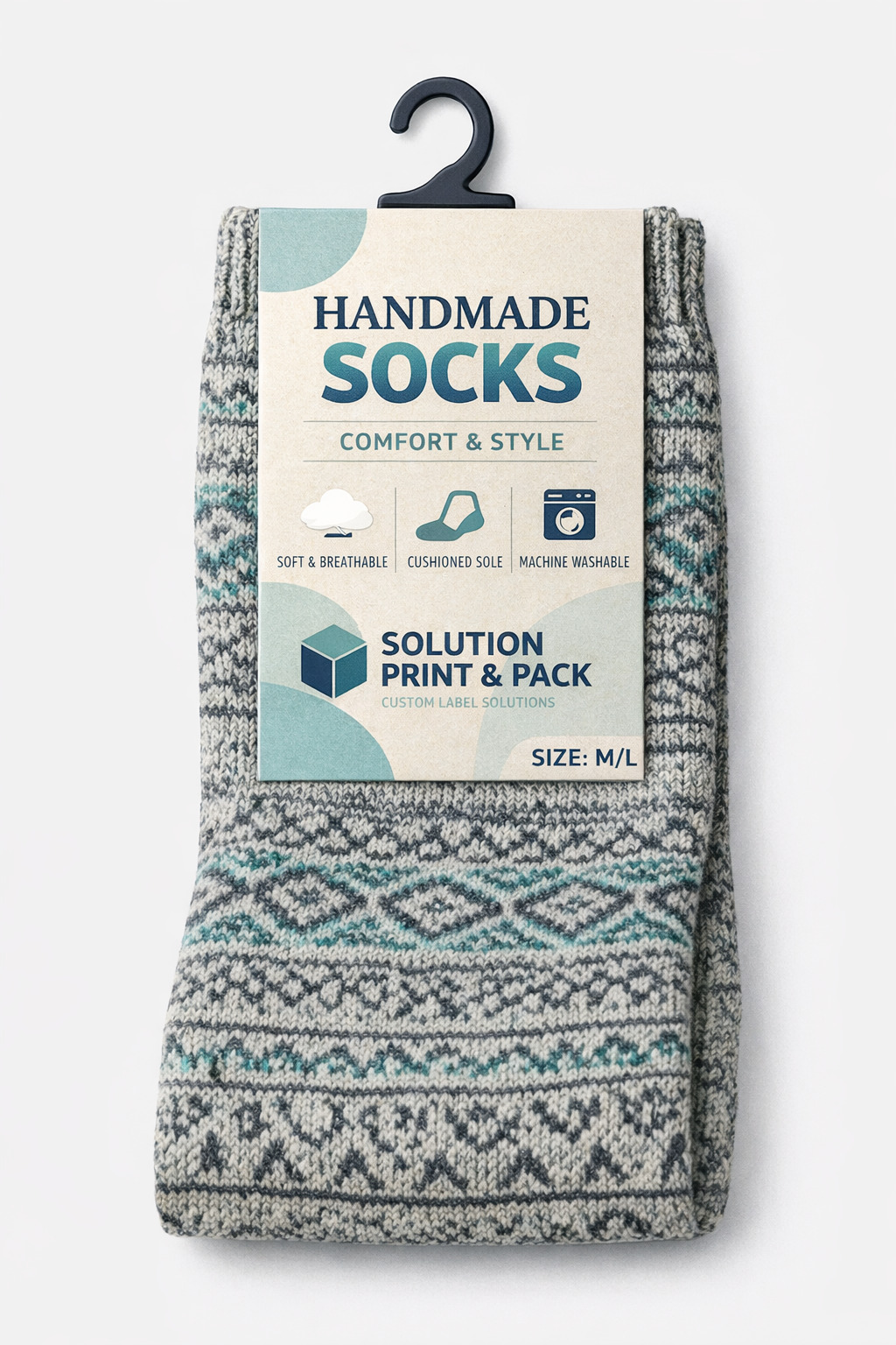 Example of a custom label design